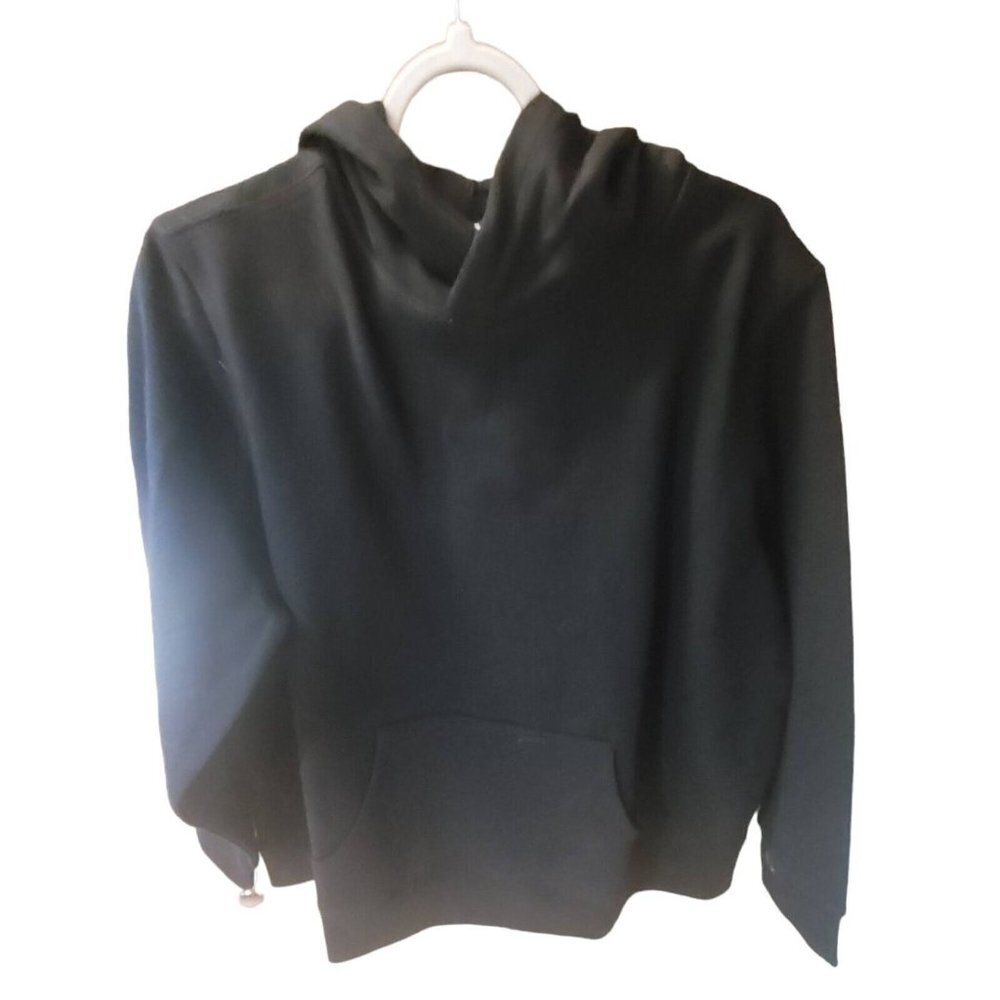NWT ID Ideology Pullover Hoodie Deep Black Plus Size 1X